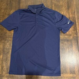 Nike Men size Small Navy Polo Shirt